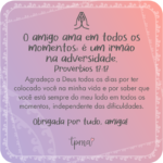 Texto Para Melhor Amiga Religião 01